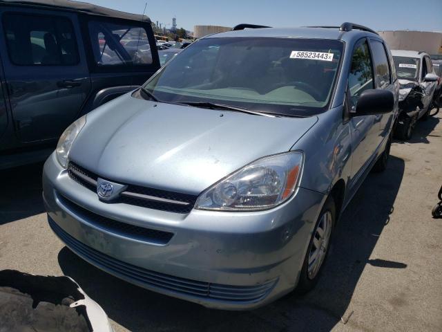 TOYOTA SIENNA 2005 with VIN 5TDZA23C65S290903 - Photo from auction