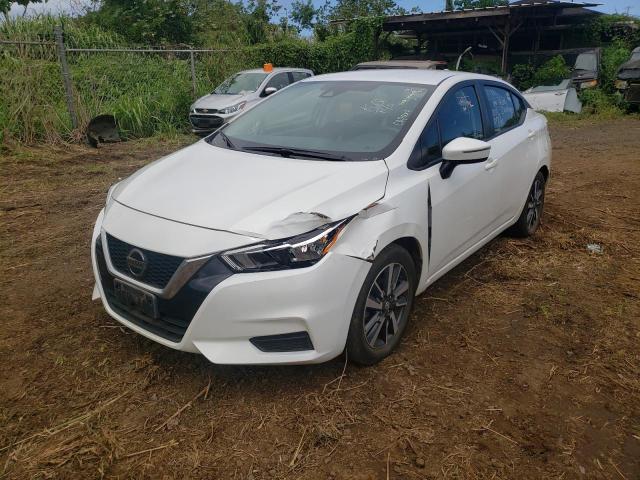NISSAN VERSA SV 2021 with VIN 3N1CN8EVXML891640 - Photo from auction