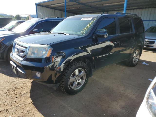 HONDA PILOT EXL 2009 with VIN 5FNYF485X9B015886 - Photo from auction