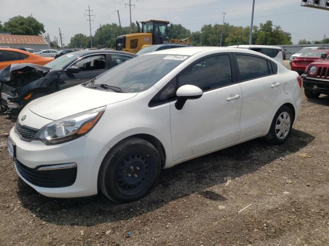 KIA RIO LX 2016 with VIN KNADM4A35G6637752 - Photo from auction