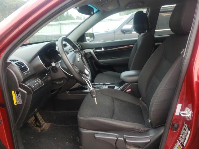 Photo 7 from auction – 2014 KIA SORENTO LX with VIN 5XYKTCA65EG430466