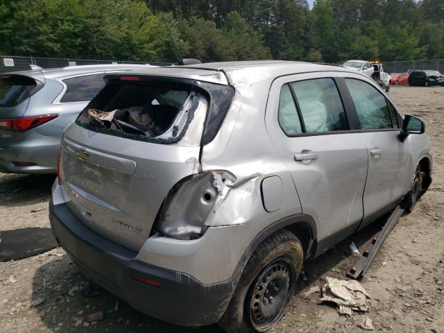 Photo 3 from auction – 2016 CHEVROLET TRAX LS with VIN 3GNCJKSB3GL270574