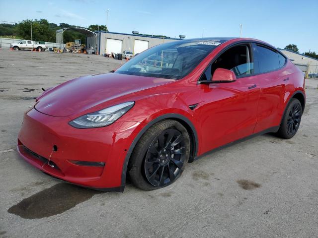 TESLA MODEL Y 2022 with VIN 7SAYGDEE0NF480269 - Photo from auction