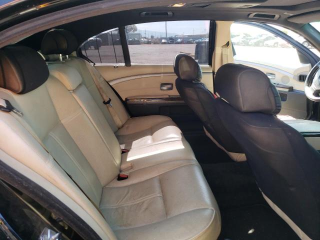 Photo 10 from auction – 2007 BMW 750 with VIN WBAHN83507DT71119