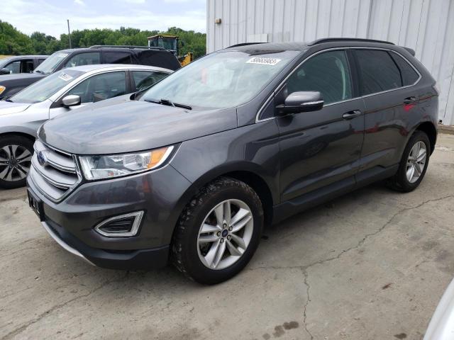 FORD EDGE SEL 2018 with VIN 2FMPK4J89JBB55548 - Photo from auction
