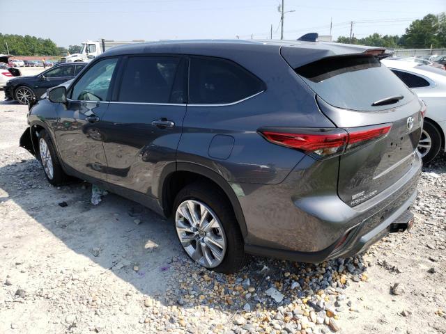 Photo 2 from auction – 2023 TOYOTA HIGHLANDER with VIN 5TDKDRAH4PS022774