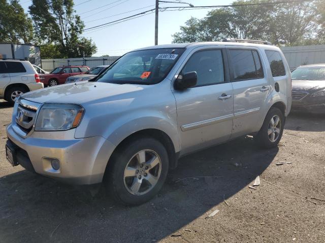 HONDA PILOT EXL 2011 with VIN 5FNYF4H51BB098517 - Photo from auction