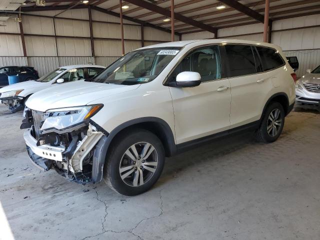 HONDA PILOT EX 2017 with VIN 5FNYF6H34HB031414 - Photo from auction