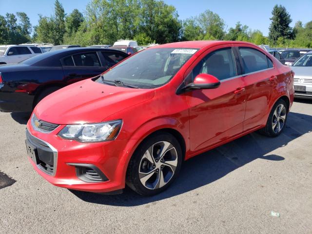 CHEVROLET SONIC PREM 2017 with VIN 1G1JF5SB7H4126593 - Photo from auction