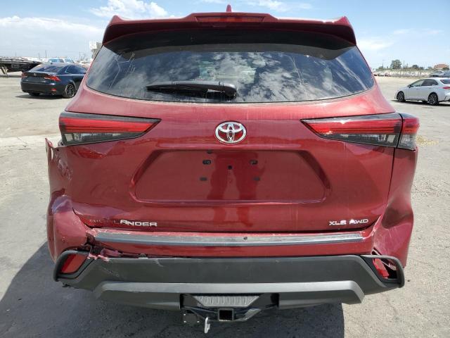 Photo 6 from auction – 2022 TOYOTA HIGHLANDER with VIN 5TDGZRBH0NS565574