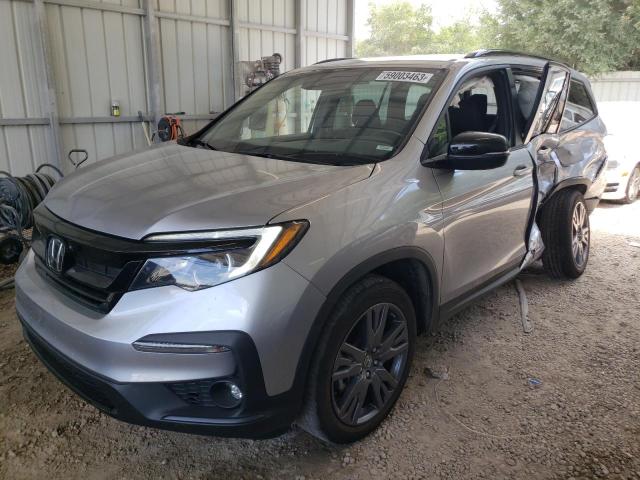 Photo 1 from auction – 2022 HONDA PILOT SPOR with VIN 5FNYF6H37NB080280
