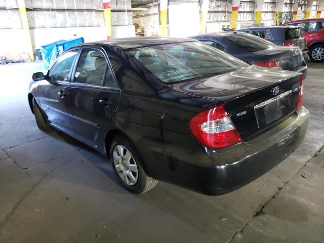 Photo 2 from auction – 2003 TOYOTA CAMRY LE with VIN JTDBE32K430181814