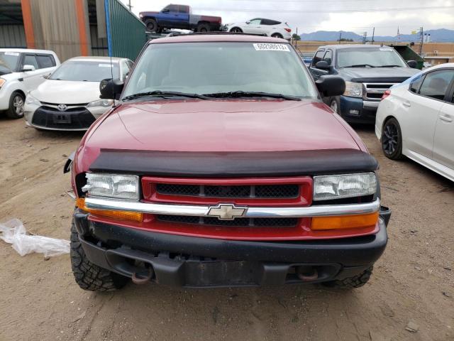 Photo 5 from auction – 2002 CHEVROLET BLAZER with VIN 1GNCT18W12K102554