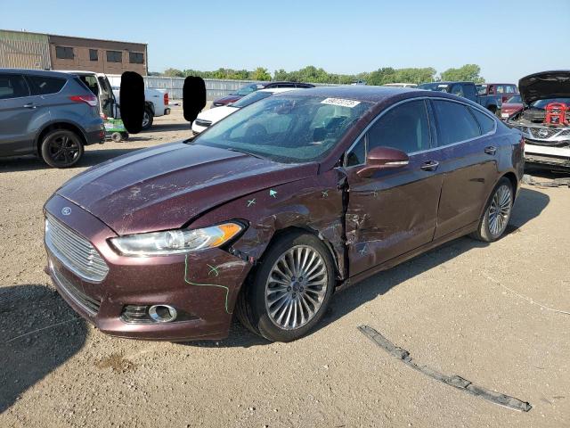 FORD FUSION TIT 2013 with VIN 3FA6P0K92DR107970 - Photo from auction