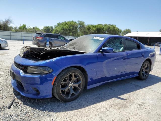 DODGE CHARGER R/ 2018 with VIN 2C3CDXCTXJH163482 - Photo from auction