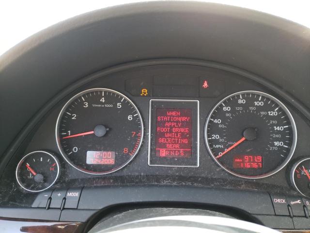 Photo 9 from auction – 2008 AUDI A4 2.0T QU with VIN WAUDF78E18A101057