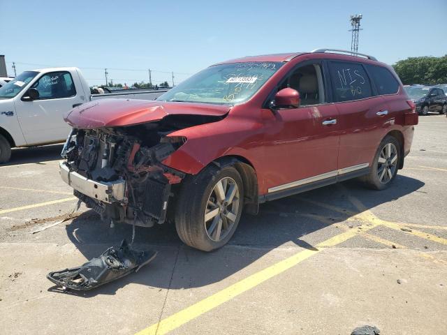 NISSAN PATHFINDER 2015 con VIN 5N1AR2MN4FC641585 - Foto de la subasta