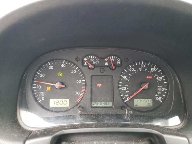 Photo 9 from auction – 2002 VOLKSWAGEN JETTA with VIN 3VWSE69M02M027876