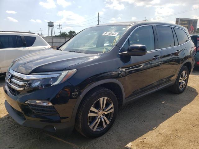HONDA PILOT EXL 2017 with VIN 5FNYF6H50HB081048 - Photo from auction