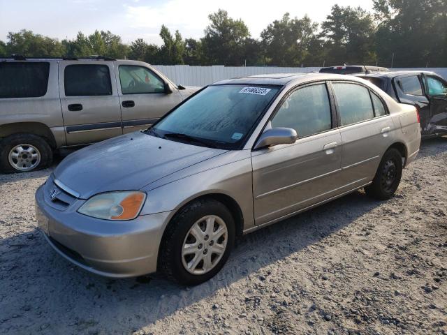 HONDA CIVIC EX 2003 with VIN 1HGES25763L022252 - Photo from auction