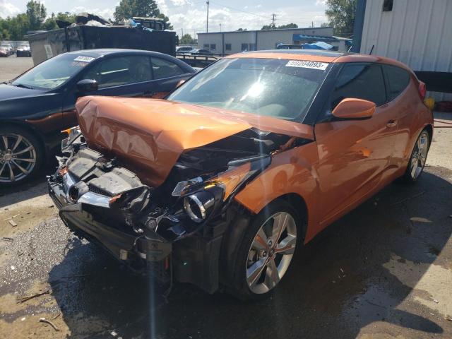 HYUNDAI VELOSTER 2016 with VIN KMHTC6AD7GU281060 - Photo from auction