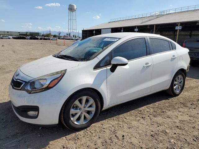 KIA RIO EX 2014 with VIN KNADN4A35E6350776 - Photo from auction