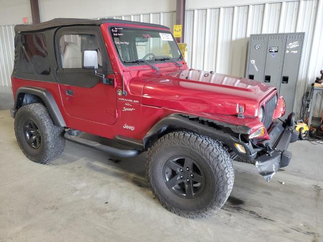Photo 4 from auction – 2000 JEEP WRANGLER / with VIN 1J4FA49S1YP764360