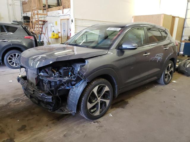 Photo 1 from auction – 2016 HYUNDAI TUCSON LIM with VIN KM8J3CA29GU158218