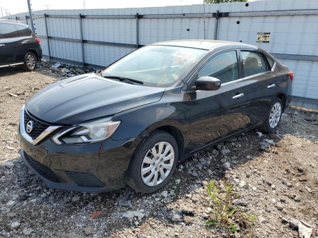 NISSAN SENTRA S 2017 with VIN 3N1AB7AP9HL706050 - Photo from auction