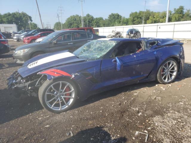 CHEVROLET CORVETTE G 2017 with VIN 1G1YX2D72H5124036 - Photo from auction