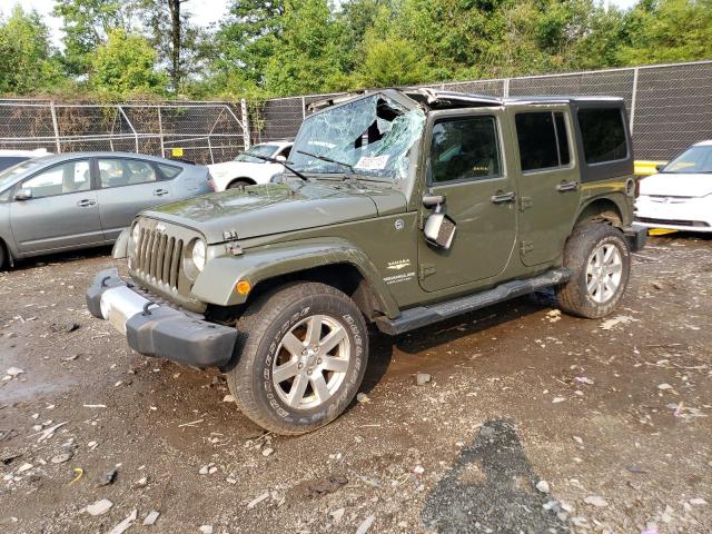 JEEP WRANGLER U 2015 with VIN 1C4BJWEG0FL582722 - Photo from auction