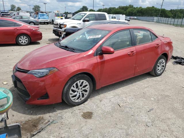 TOYOTA COROLLA L 2018 with VIN 2T1BURHE9JC006095 - Photo from auction