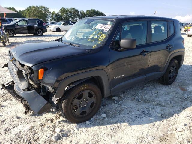 JEEP RENEGADE S 2017 with VIN ZACCJAABXHPF38484 - Photo from auction