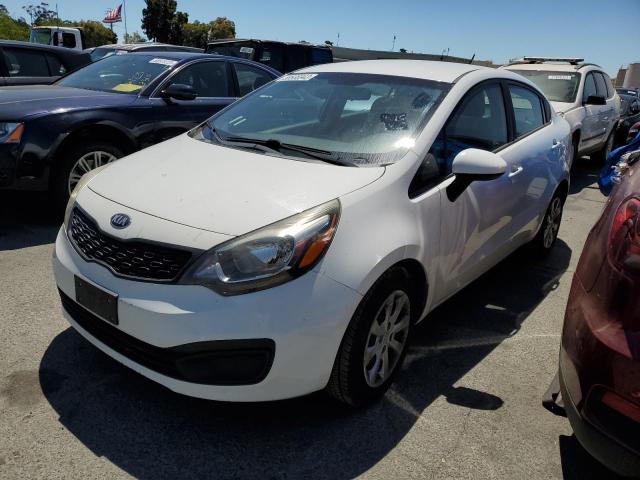 KIA RIO LX 2013 with VIN KNADM4A32D6154828 - Photo from auction