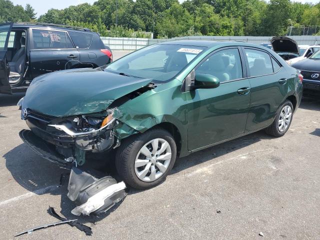 TOYOTA COROLLA L 2016 with VIN 2T1BURHE0GC582392 - Photo from auction