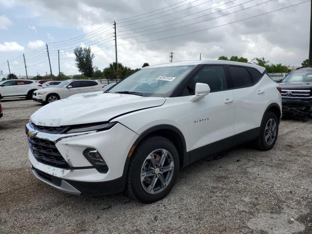 CHEVROLET BLAZER 2LT 2023 with VIN 3GNKBCR47PS101136 - Photo from auction