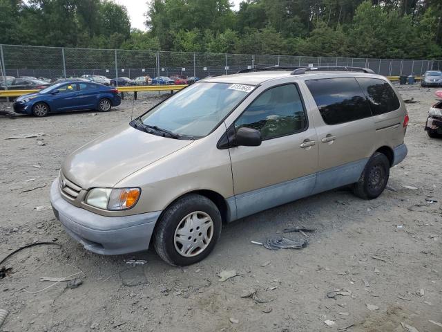 TOYOTA SIENNA CE 2003 with VIN 4T3ZF19C03U531885 - Photo from auction