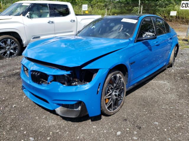 BMW M3 2018 with VIN WBS8M9C52J5J79979 - Photo from auction