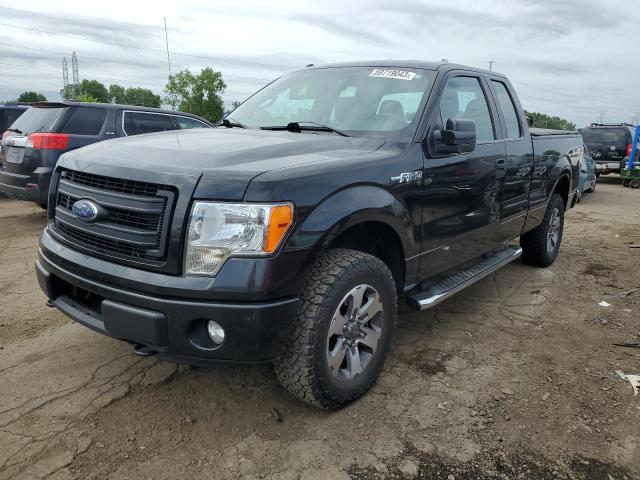 FORD F150 SUPER 2013 with VIN 1FTFX1EF4DFC48604 - Photo from auction