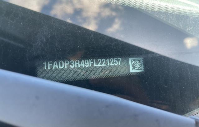 Photo 10 from auction – 2015 FORD FOCUS BEV with VIN 1FADP3R49FL221257