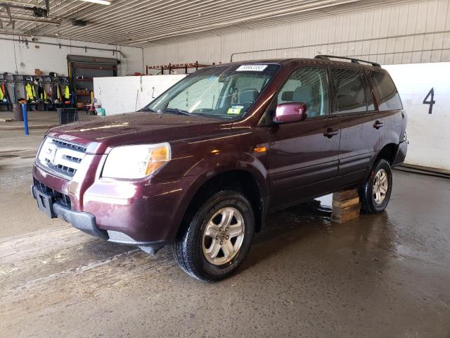 HONDA PILOT VP 2008 with VIN 5FNYF18298B049823 - Photo from auction