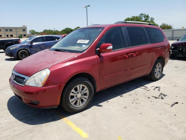 KIA SEDONA LX 2012 with VIN KNDMG4C74C6478422 - Photo from auction