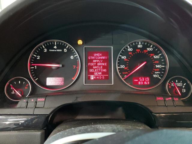 Photo 9 from auction – 2003 AUDI A4 with VIN WAUVC68E33A222012