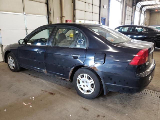 Photo 2 from auction – 2001 HONDA CIVIC LX with VIN 2HGES16581H542258
