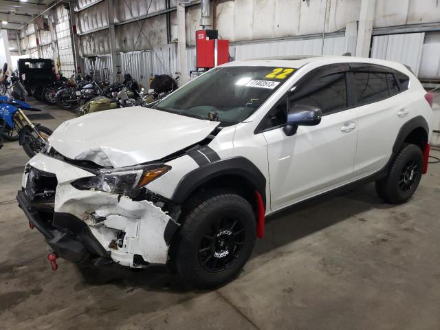 SUBARU CROSSTREK 2022 with VIN JF2GTHSC4NH236155 - Photo from auction