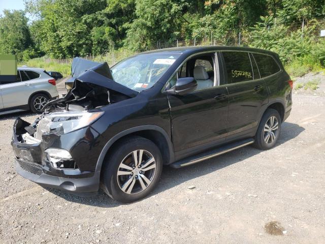 HONDA PILOT EXLN 2018 with VIN 5FNYF6H70JB012920 - Photo from auction