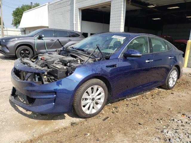 KIA OPTIMA EX 2016 with VIN 5XXGU4L33GG073484 - Photo from auction