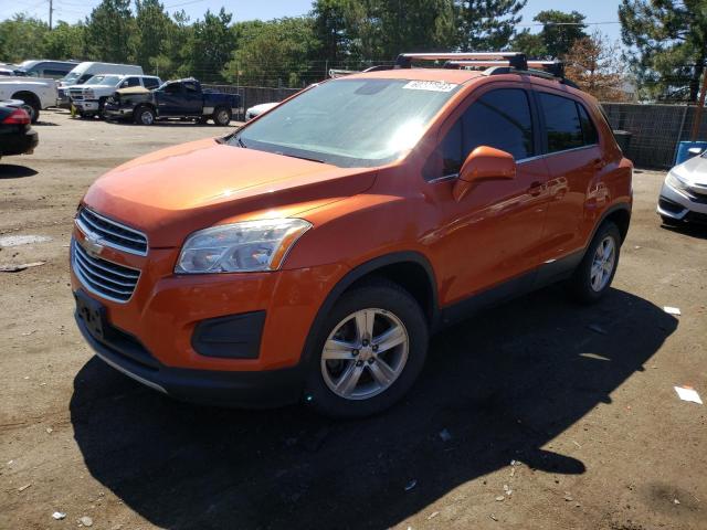 CHEVROLET TRAX 1LT 2016 with VIN KL7CJPSB1GB561594 - Photo from auction