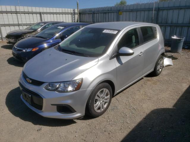 Photo 1 from auction – 2020 CHEVROLET SONIC with VIN 1G1JG6SB6L4125429