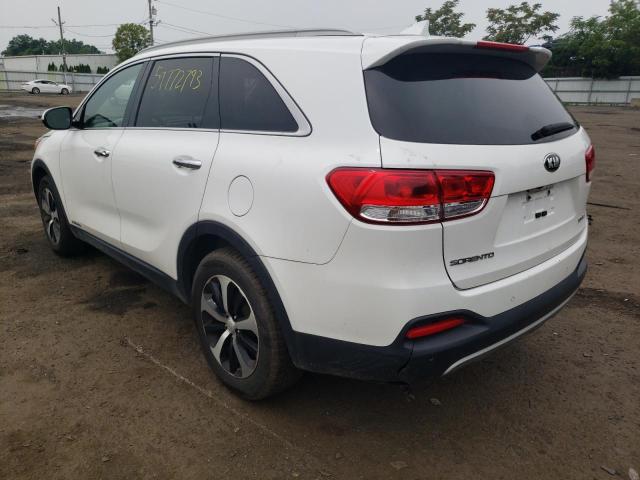 Photo 2 from auction – 2016 KIA SORENTO EX with VIN 5XYPHDA50GG180318